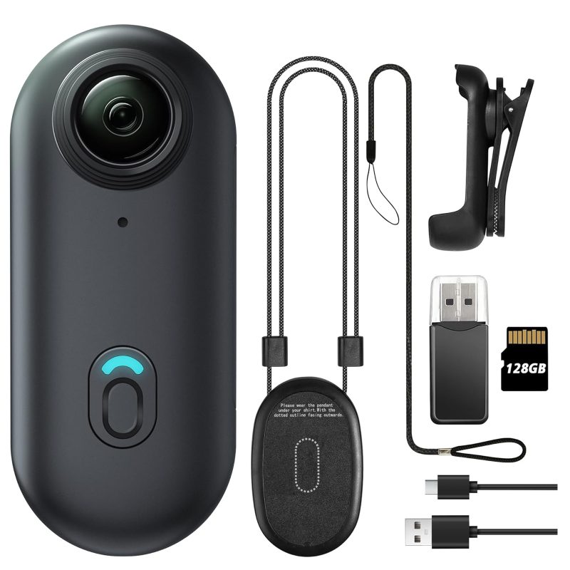 4K 1080P POV Camera Body Wearable Cam Smart Phone WIFI Camera