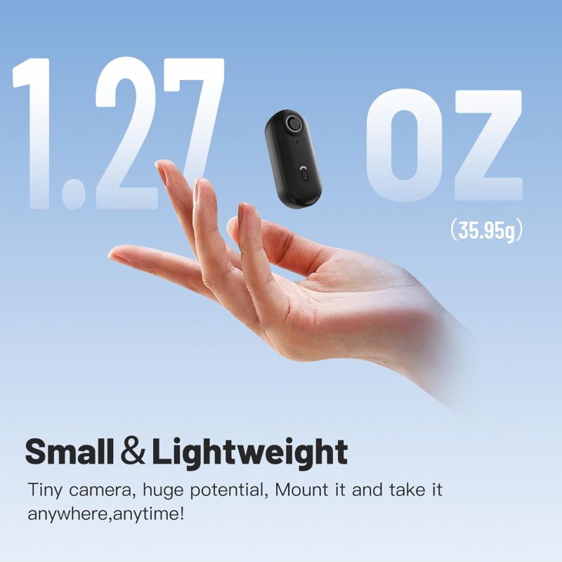 4K 1080P POV Camera Body Wearable Cam Smart Phone WIFI Camera - Image 9