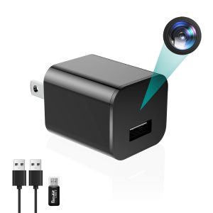 903-Hidden Rechargeable Camera, Loop Recording and Motion Detection for Home Office Indoor Home Security