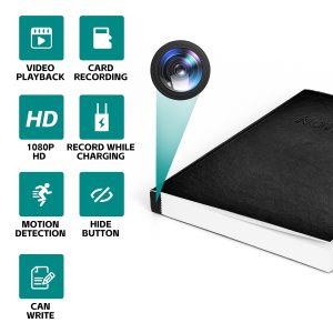 JSB15 Book Video Camera Spy Hidden Portable Cam