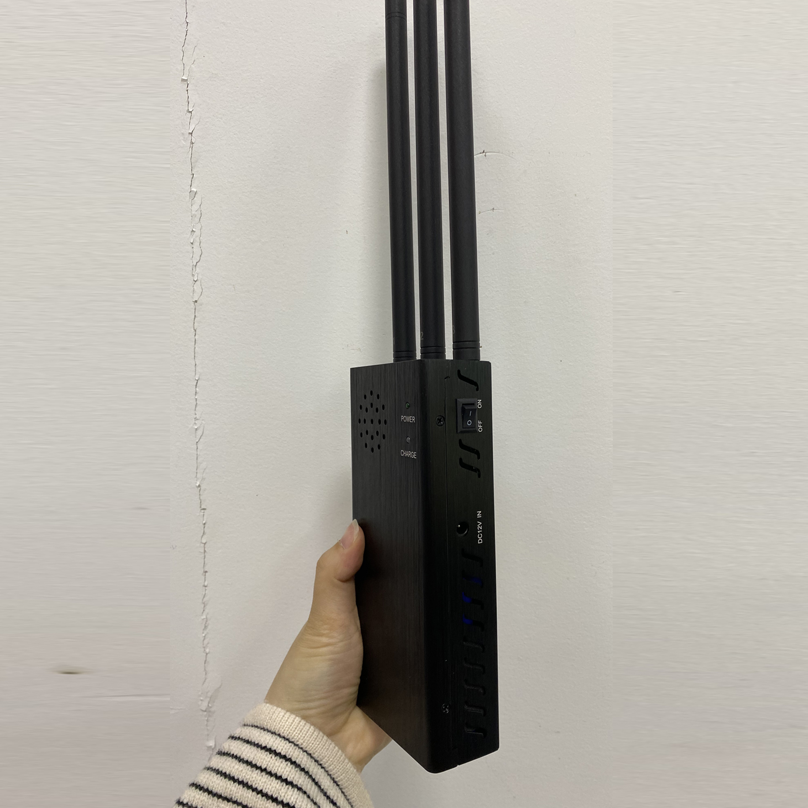 J3 3 Channels Car Remote Control 10W 100m Range Handheld 315MHz 433MHz 868MHz Signal Jammer - Image 6