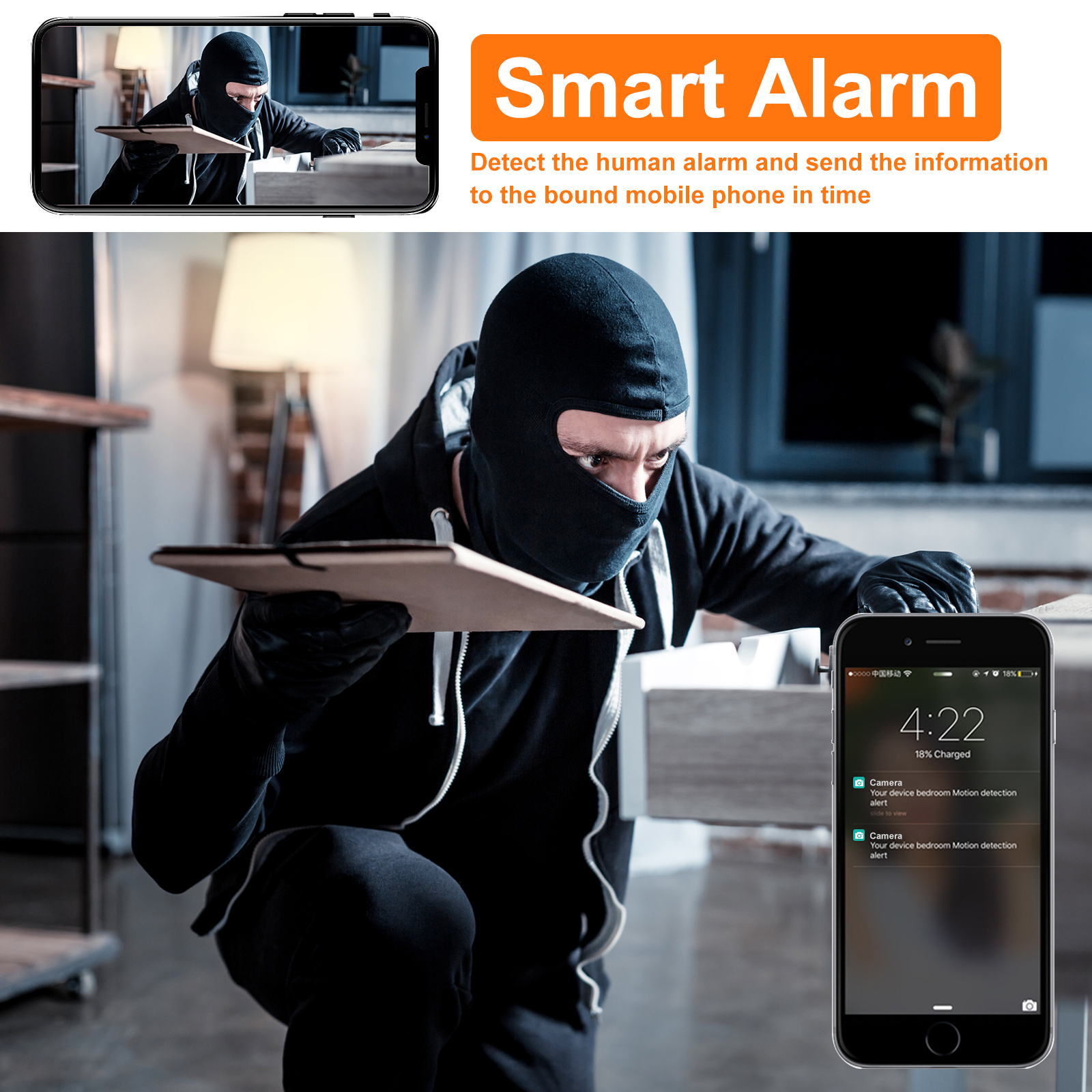 H25-C Spy Camera, HD Hidden Camera Security Camera - Image 8