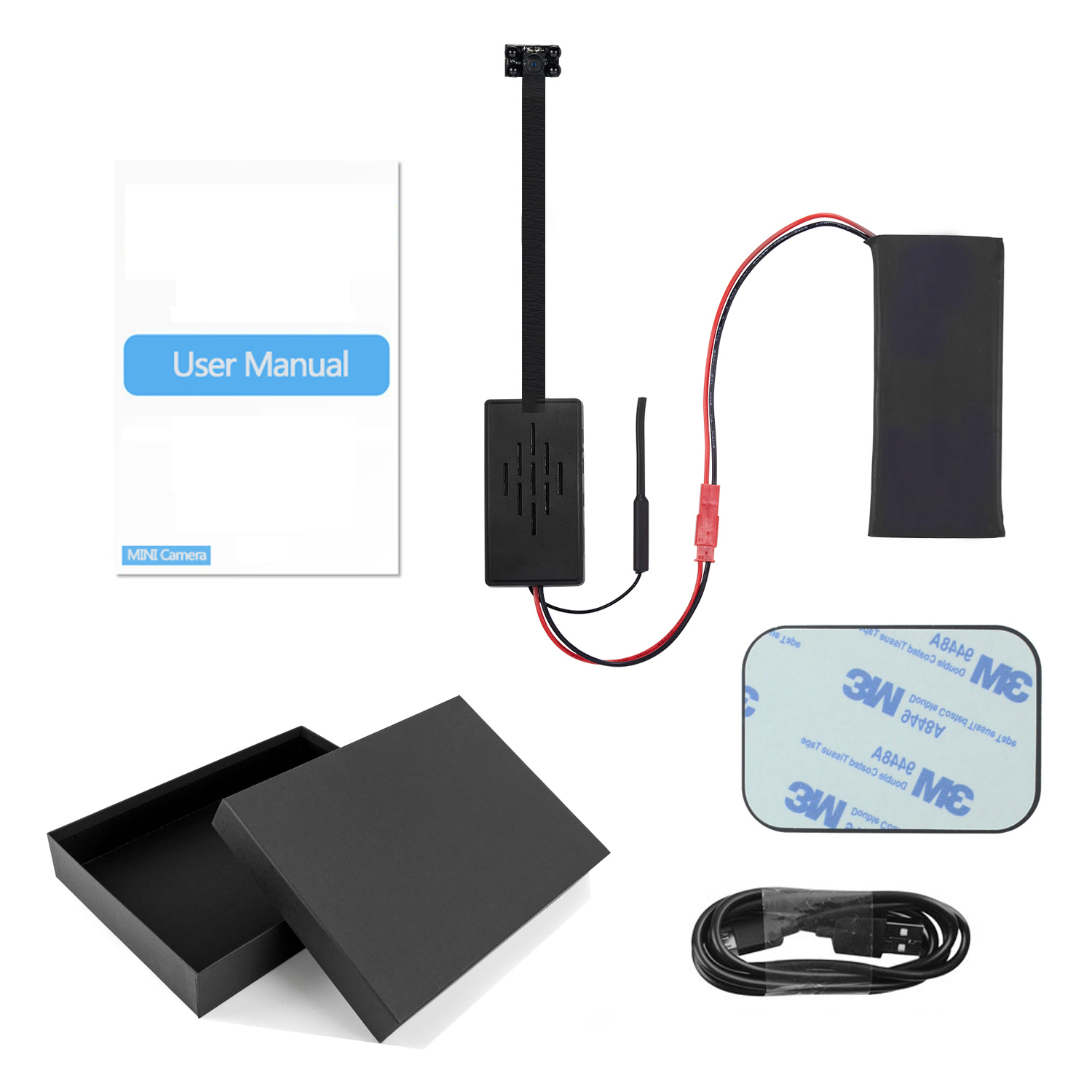 V4-B HD wifi clock ip camera, Smart phone and computer real time viewing and recording - Image 2