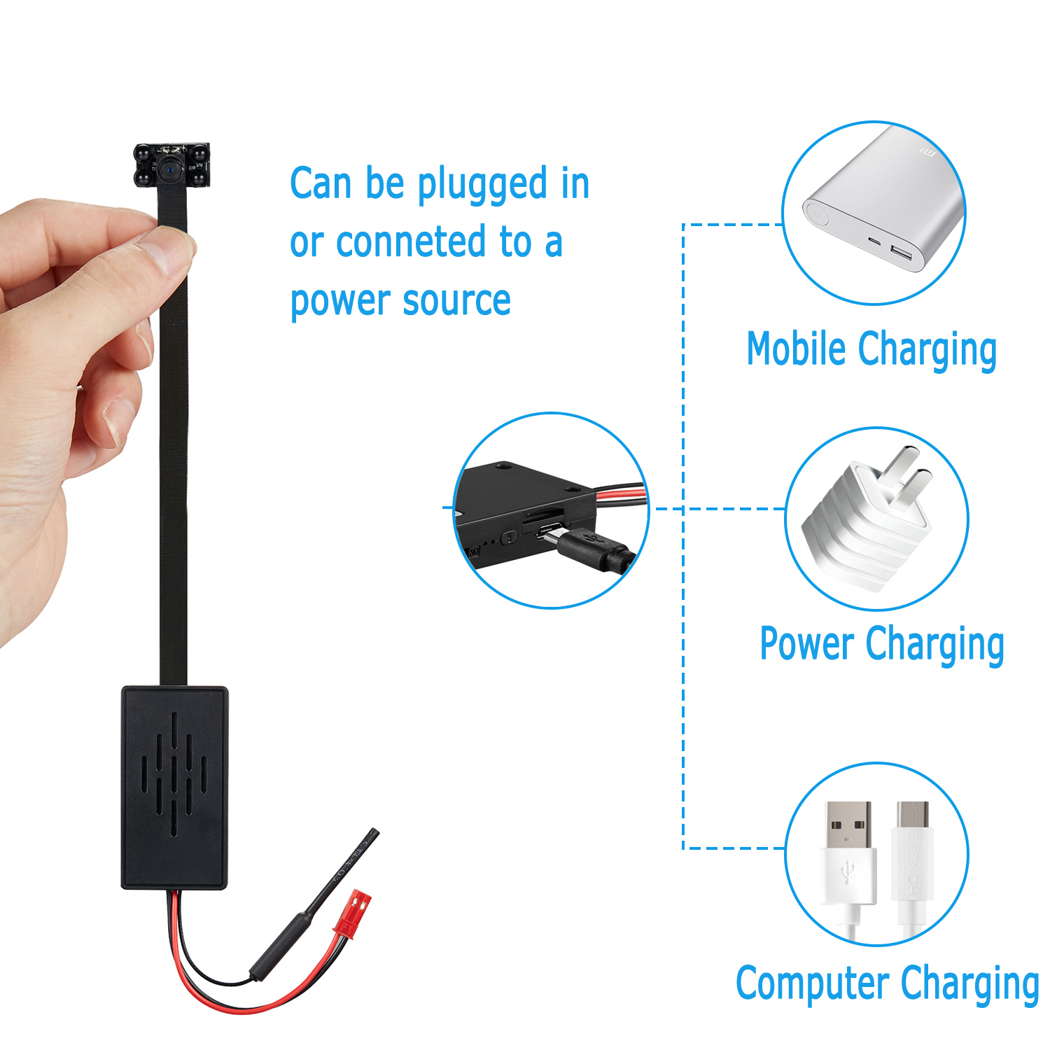 V4-B HD wifi clock ip camera, Smart phone and computer real time viewing and recording - Image 7