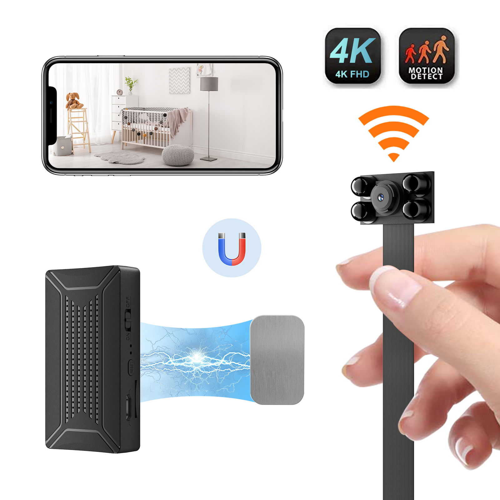 H25-C Spy Camera, HD Hidden Camera Security Camera - Image 10