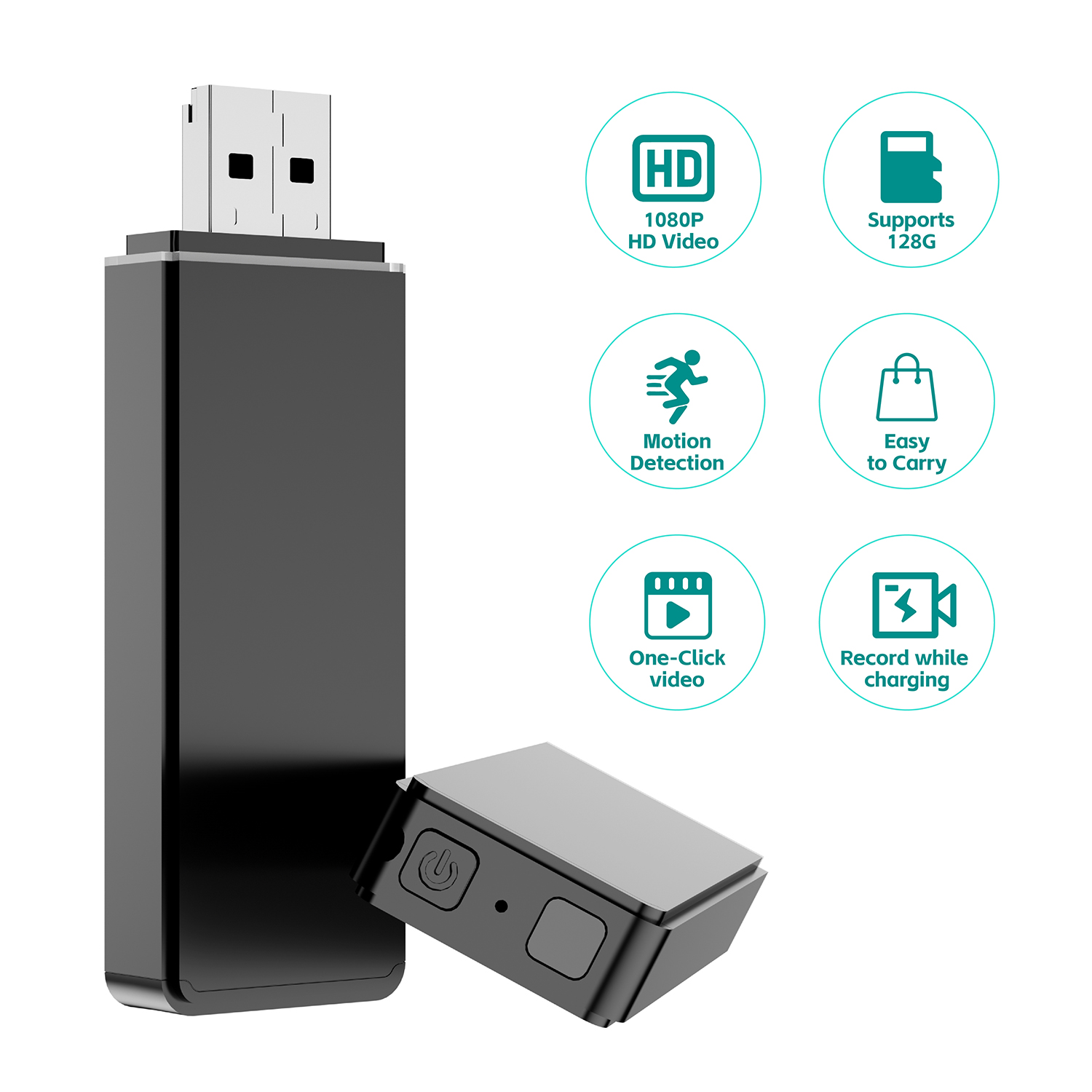 UP1 Flash Drive Micro USB Spy Camera USB disk Hidden 1080P Camera - Image 4