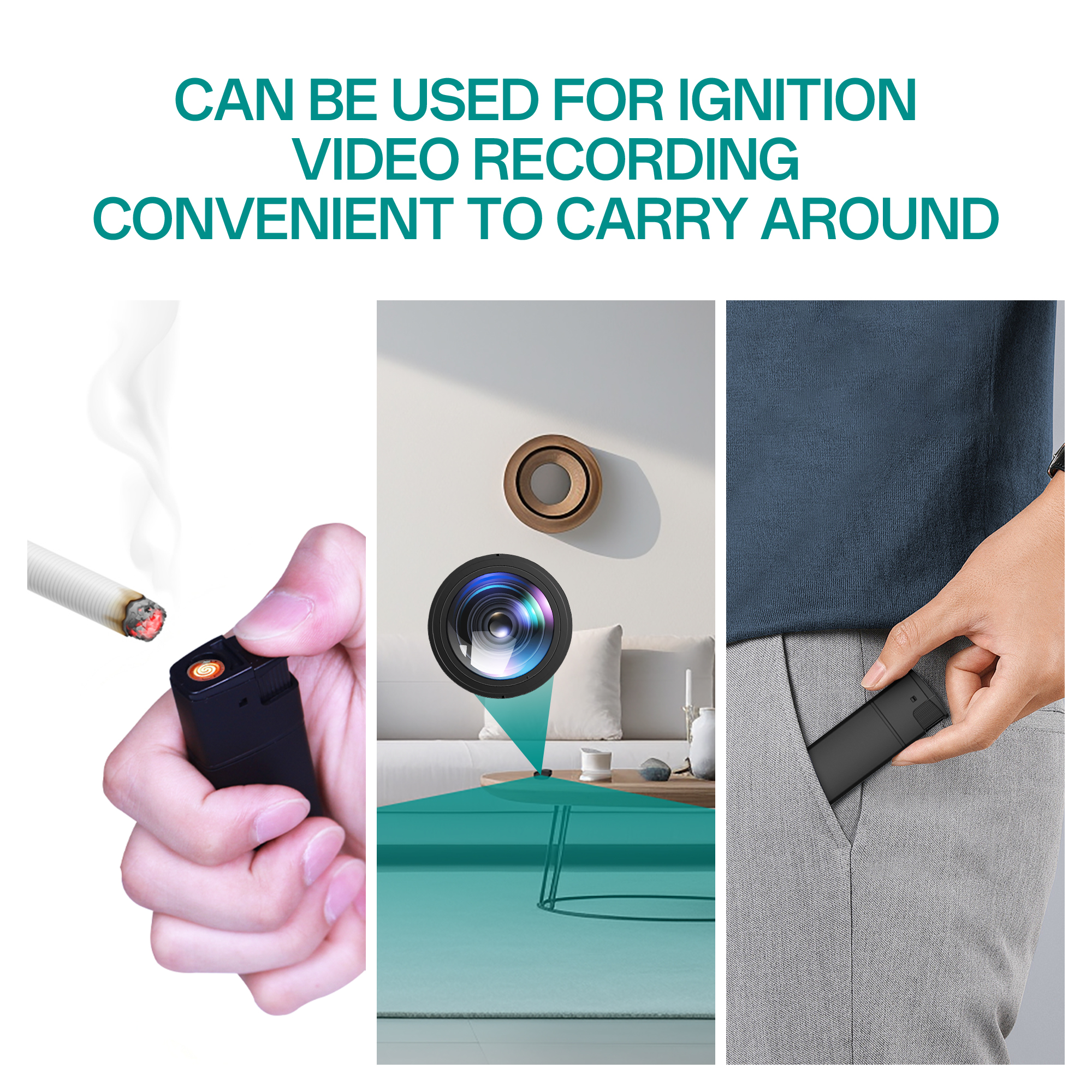 KD5 Cigarette Lighter Spy Camera Recorder - Image 10