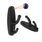 UG3 Mini Camera Clothes Hook HD 1080P Video Recorder with Motion Detection Loop Recording Security Nanny Camera for Baby/Pet, No WiFi Function